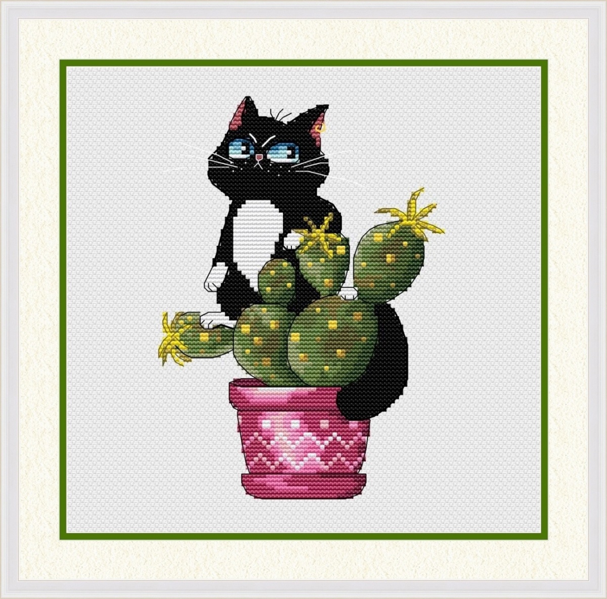 Cats. Harmful and Prickly Cross Stitch Pattern фото 1