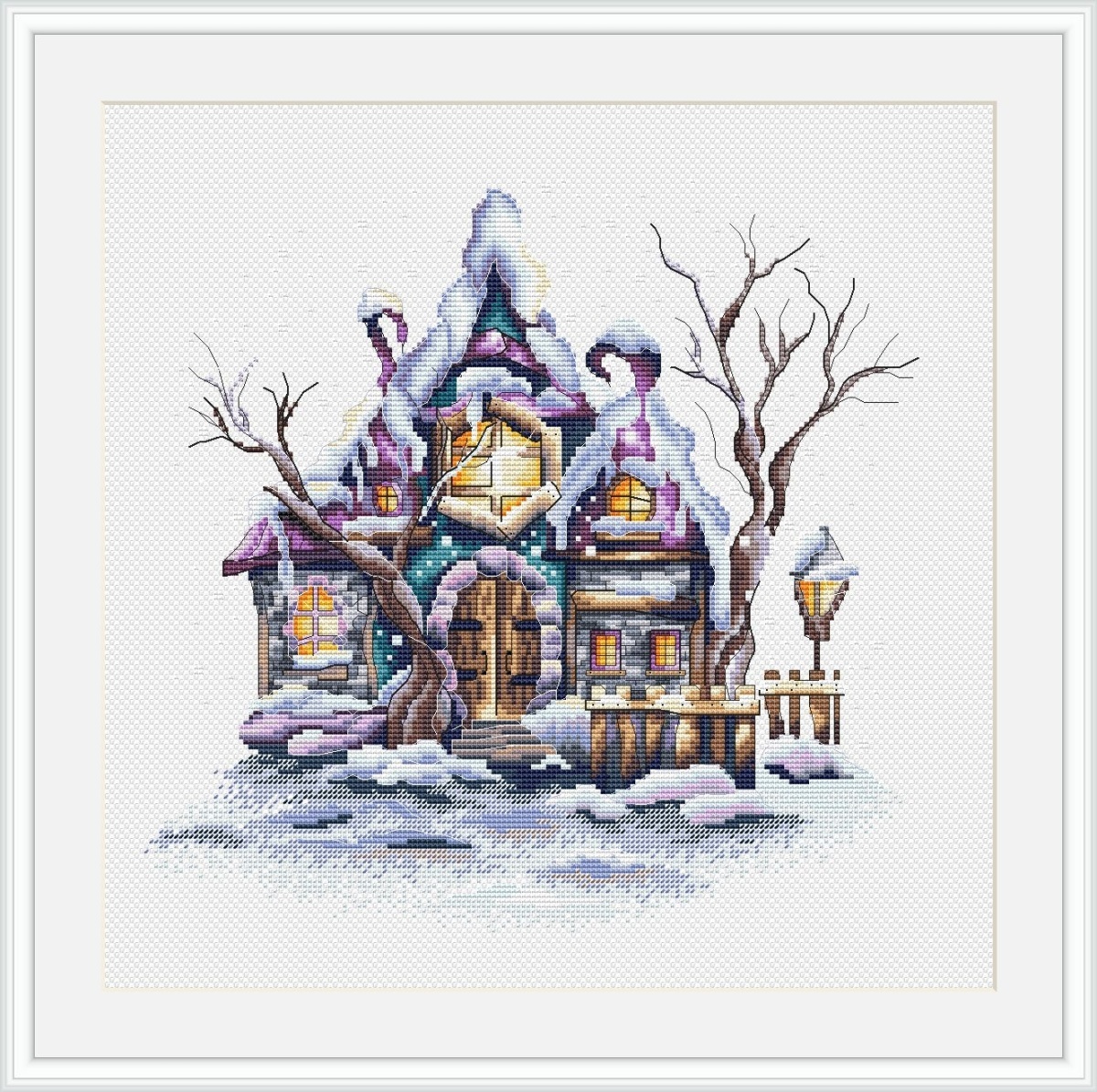 Witch Home Cross Stitch Pattern фото 2