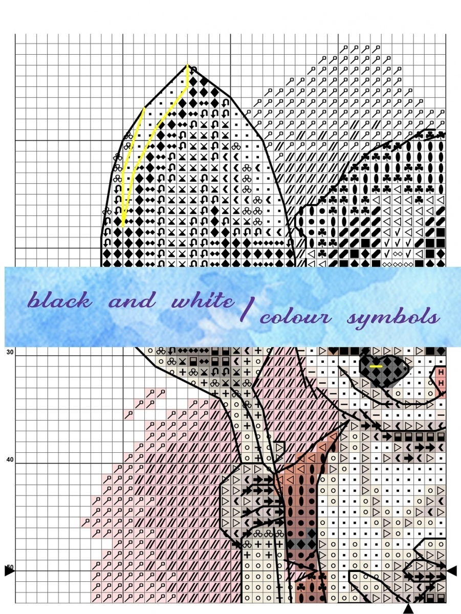 Lemur Sweet Tooth Cross Stitch Pattern фото 7