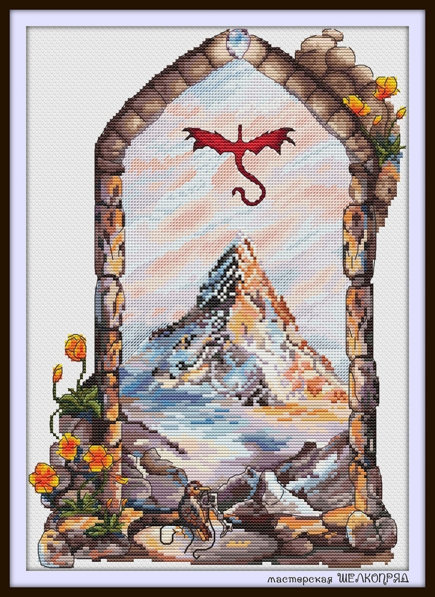 Erebor - Lonely Mountain Cross Stitch Pattern фото 2