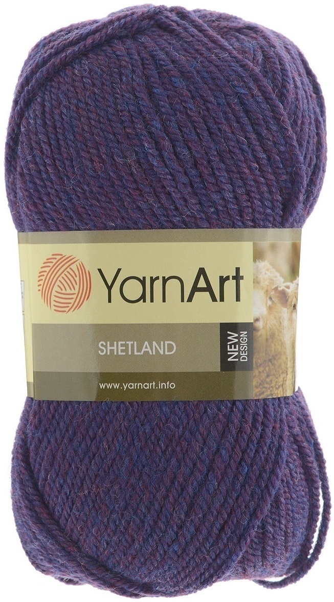 YarnArt Shetland 30% Virgin Wool, 70% Acrylic, 5 Skein Value Pack, 500g фото 10