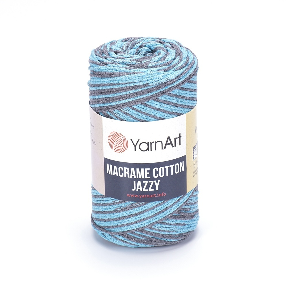 YarnArt Macrame Cotton Jazzy 80% cotton, 20% polyester, 4 Skein Value Pack, 1000g фото 1