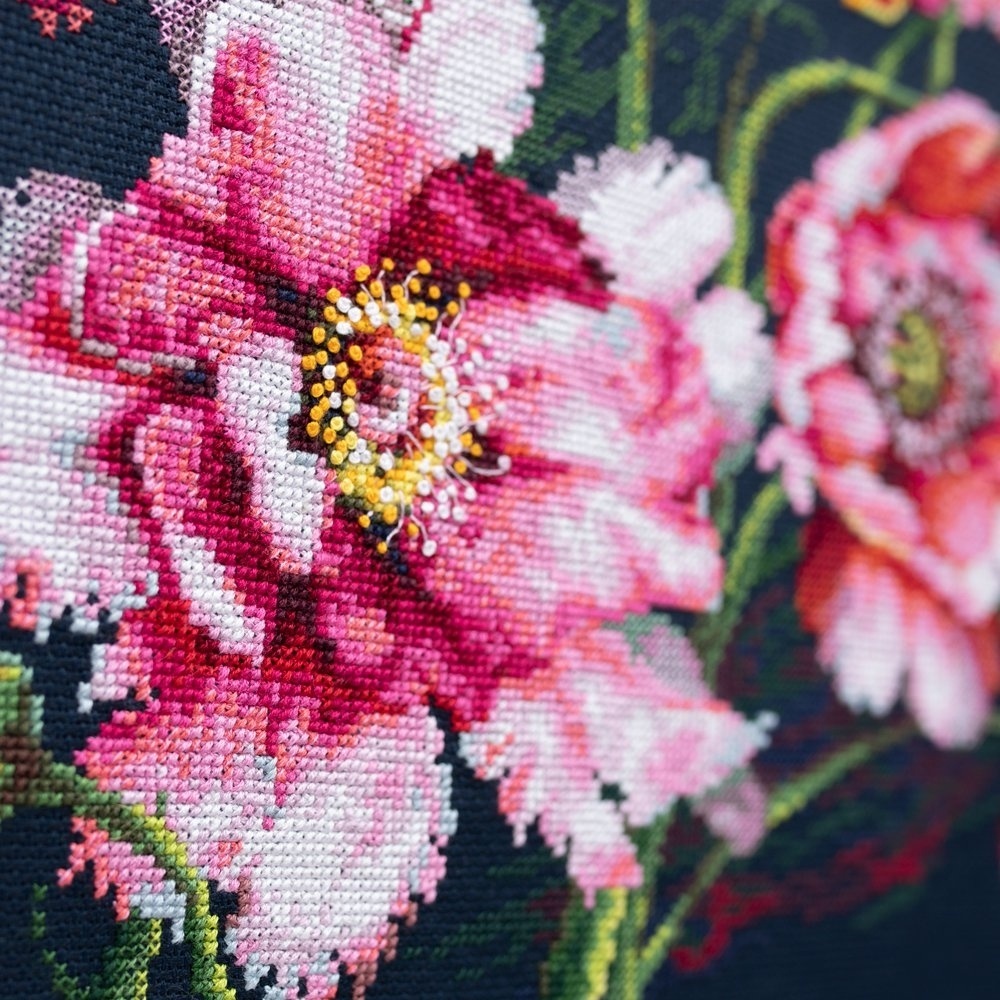 The Mystery Of Poppies Cross Stitch Kit фото 7