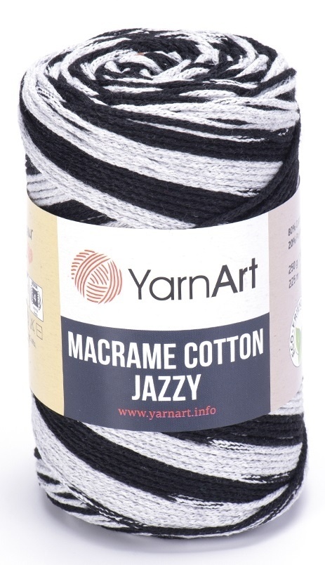 YarnArt Macrame Cotton Jazzy 80% cotton, 20% polyester, 4 Skein Value Pack, 1000g фото 12