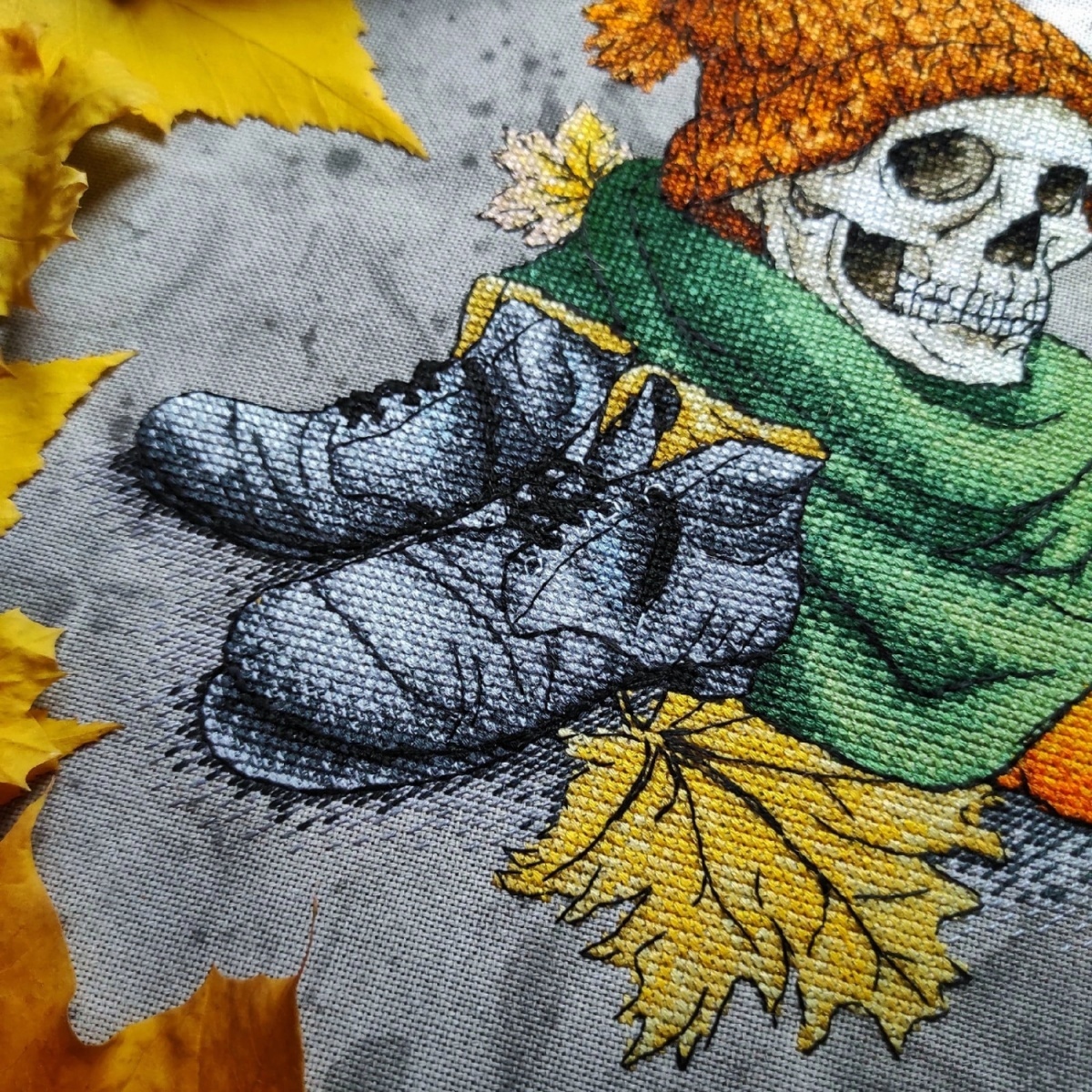 Last Autumn Cross Stitch Pattern фото 2