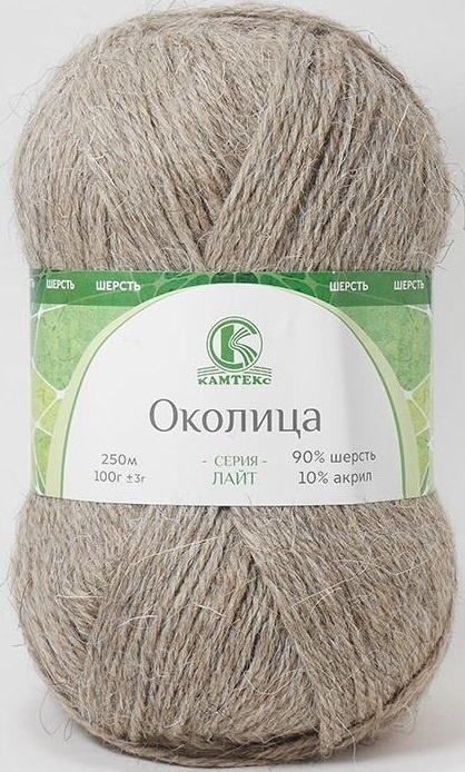 Kamteks Okolitsa 90% wool, 10% acrylic, 5 Skein Value Pack, 500g фото 7