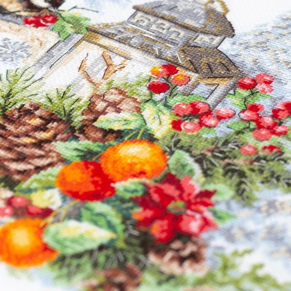 The Scent Of Winter Cross Stitch Kit фото 8