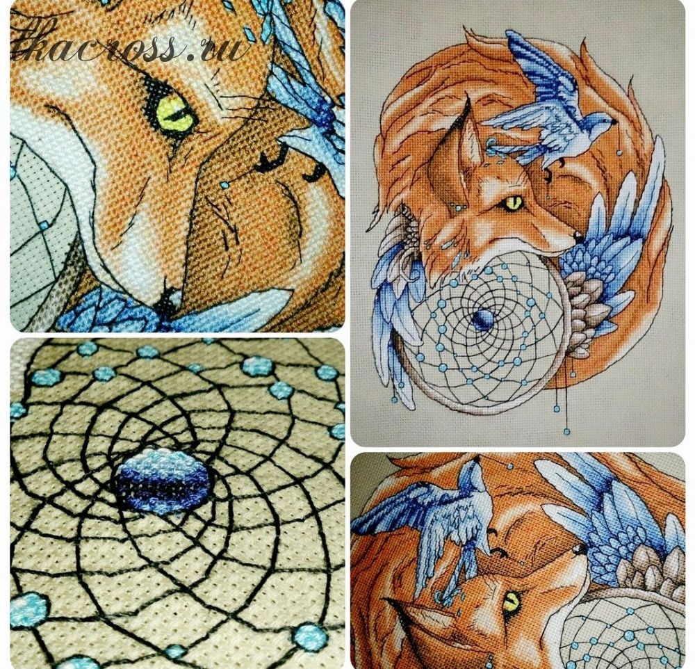 Dreamсatchers. Fox 2 Cross Stitch Pattern фото 2