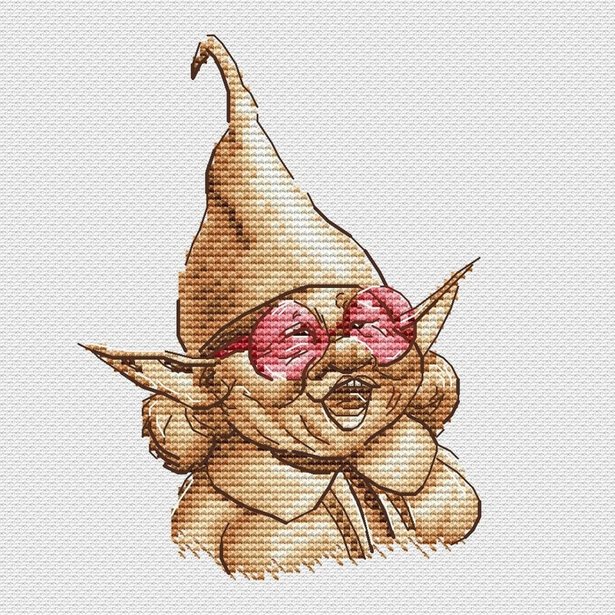 Gnome Lady 2 Cross Stitch Pattern фото 1
