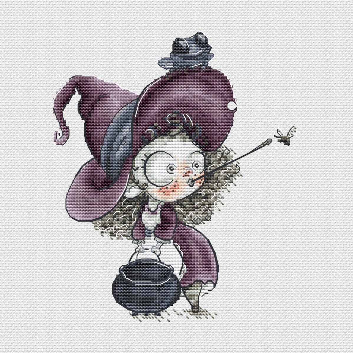 The Little Witch Cross Stitch Chart фото 1