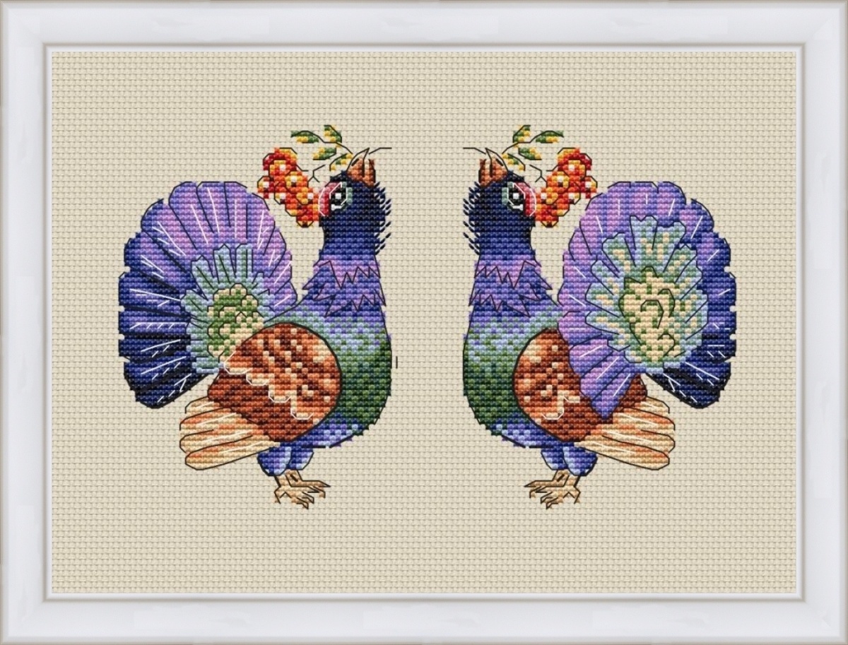 Capercaillie Cross Stitch Pattern фото 1