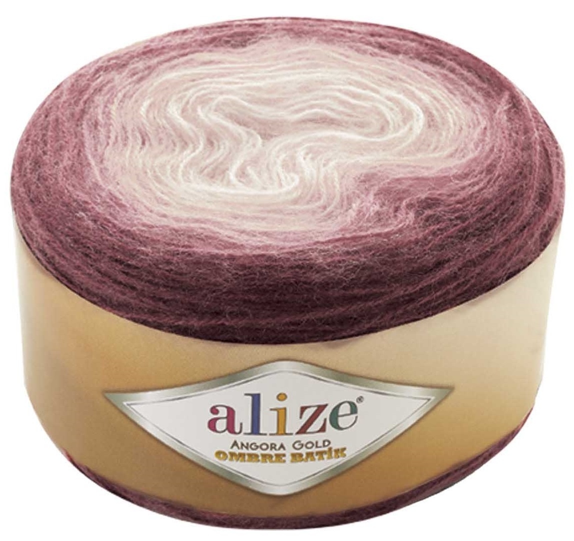 Alize Angora Gold Ombre Batik, 20% Wool, 80% Acrylic 4 Skein Value Pack, 600g фото 9
