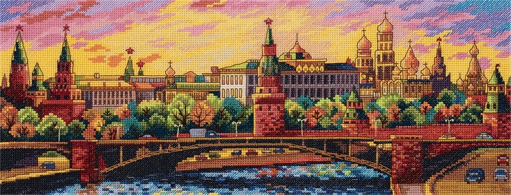 Moscow Cross Stitch Kit фото 1
