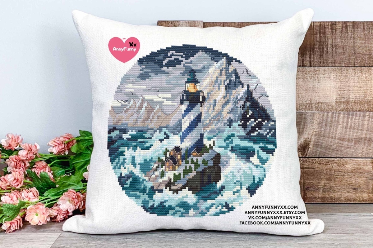 Ice Lighthouses. The Last Stronghold Cross Stitch Pattern фото 5
