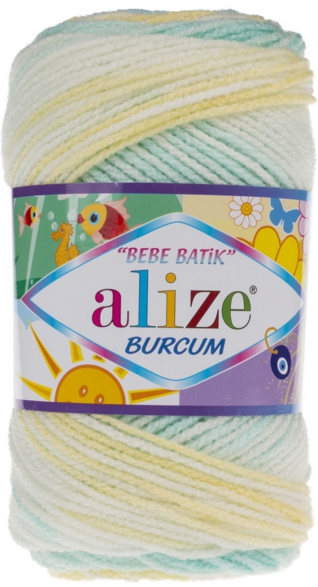 Alize Burcum Bebe Batik 100% Acrylic, 5 Skein Value Pack, 500g фото 13
