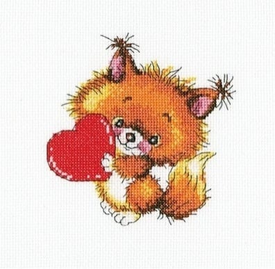 Kind Heart Cross Stitch Kit фото 1