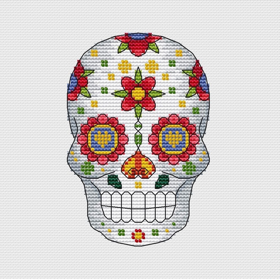 The Day of the Dead. Fedor Cross Stitch Pattern фото 1
