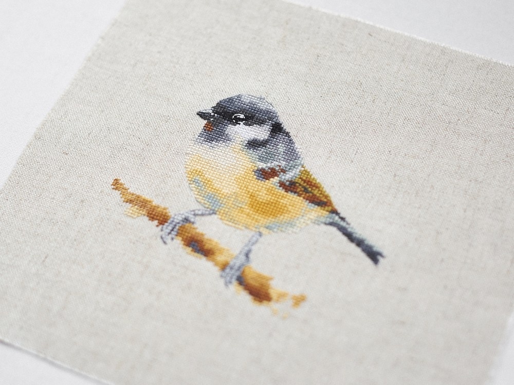 Watercolor Bird Cross Stitch Pattern фото 5