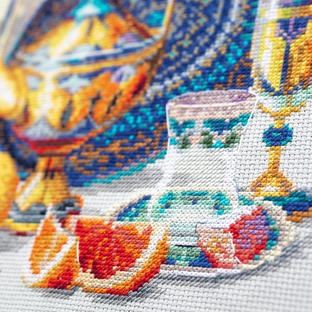 Bright Colors Of Morocco Cross Stitch Kit фото 10