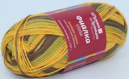 Troitsk Wool Violet, 100% Cotton 5 Skein Value Pack, 250g фото 30