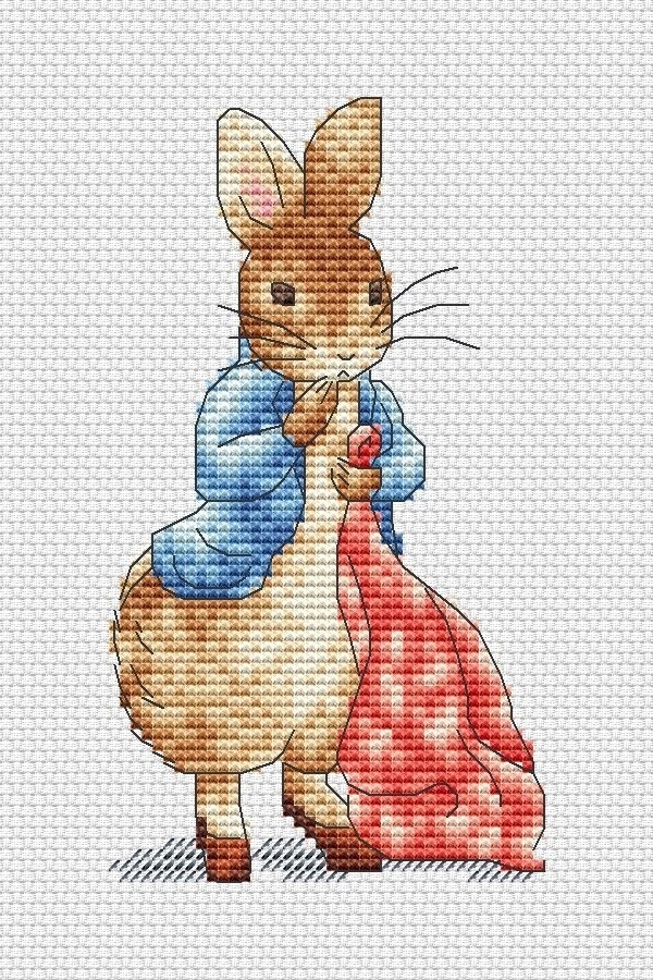 Peter Rabbit Cross Stitch Pattern фото 1