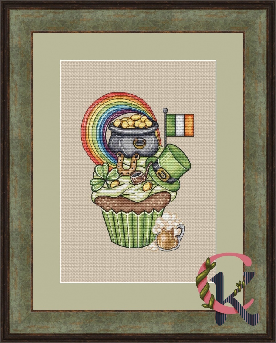 St. Patrick's Day Cross Stitch Chart фото 1