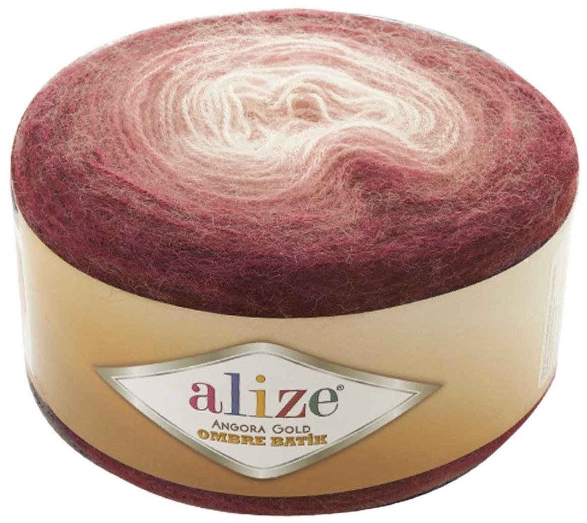 Alize Angora Gold Ombre Batik, 20% Wool, 80% Acrylic 4 Skein Value Pack, 600g фото 6