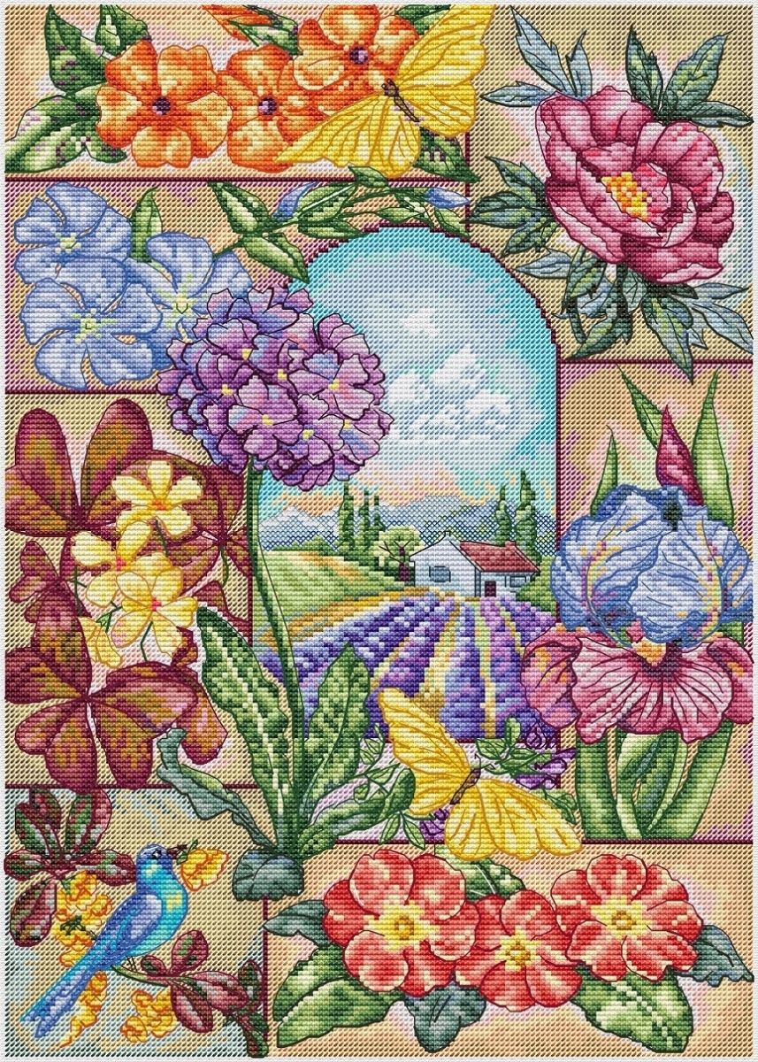 House of the Lavender Witch Cross Stitch Pattern фото 1