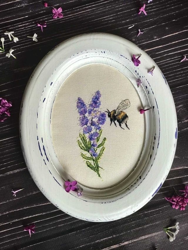A Bumblebee Cross Stitch Pattern фото 10