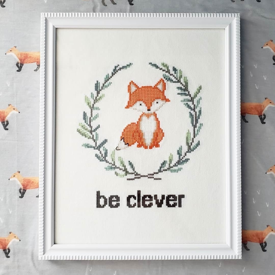 Be Clever Cross Stitch Pattern фото 3
