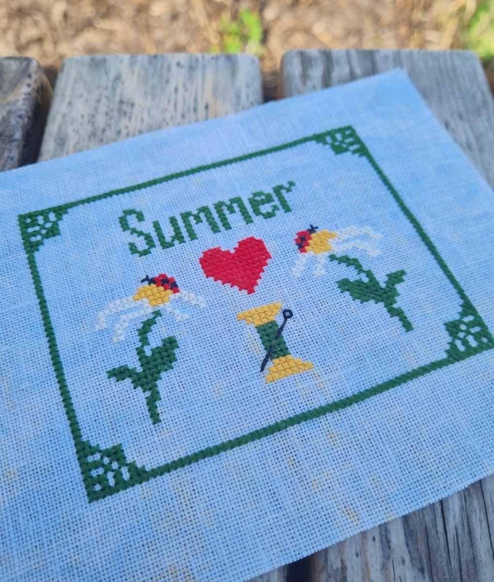 Summer Cross Stitch Chart фото 2