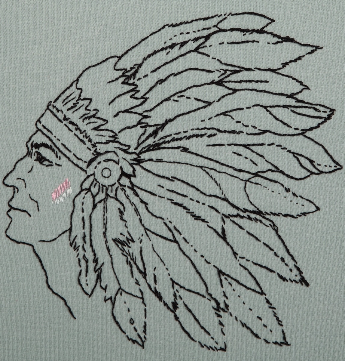 Tribe Head Embroidery Kit фото 3
