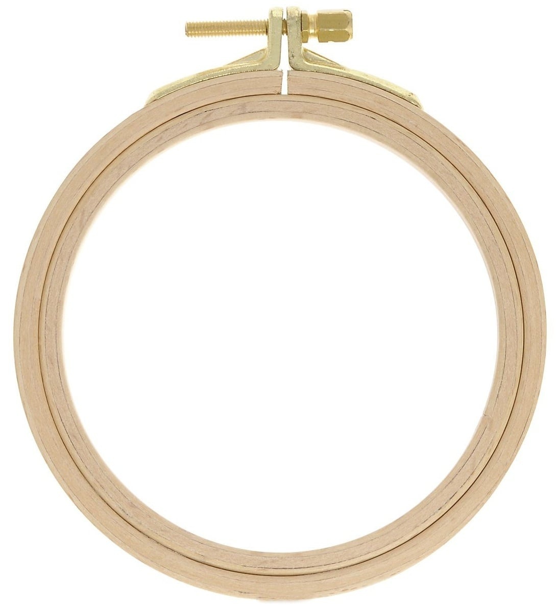 Screwed Wooden Embroidery Hoops 10cm/8mm фото 1