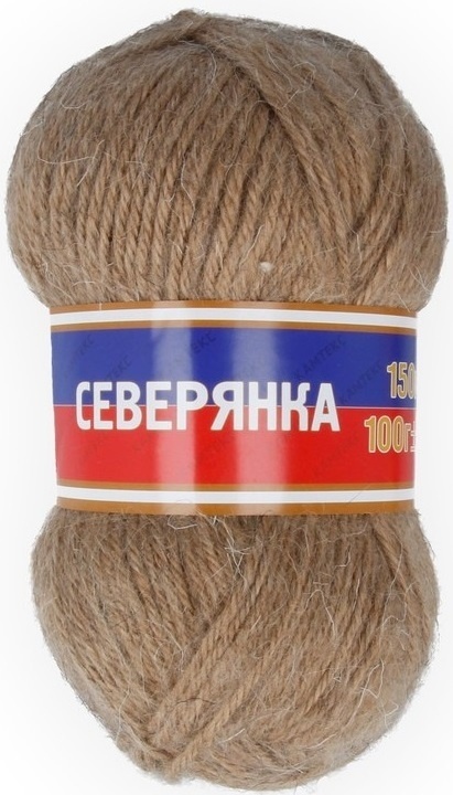 Kamteks Northern 30% wool, 5% camel wool, 65% acrylic, 10 Skein Value Pack, 1000g фото 4
