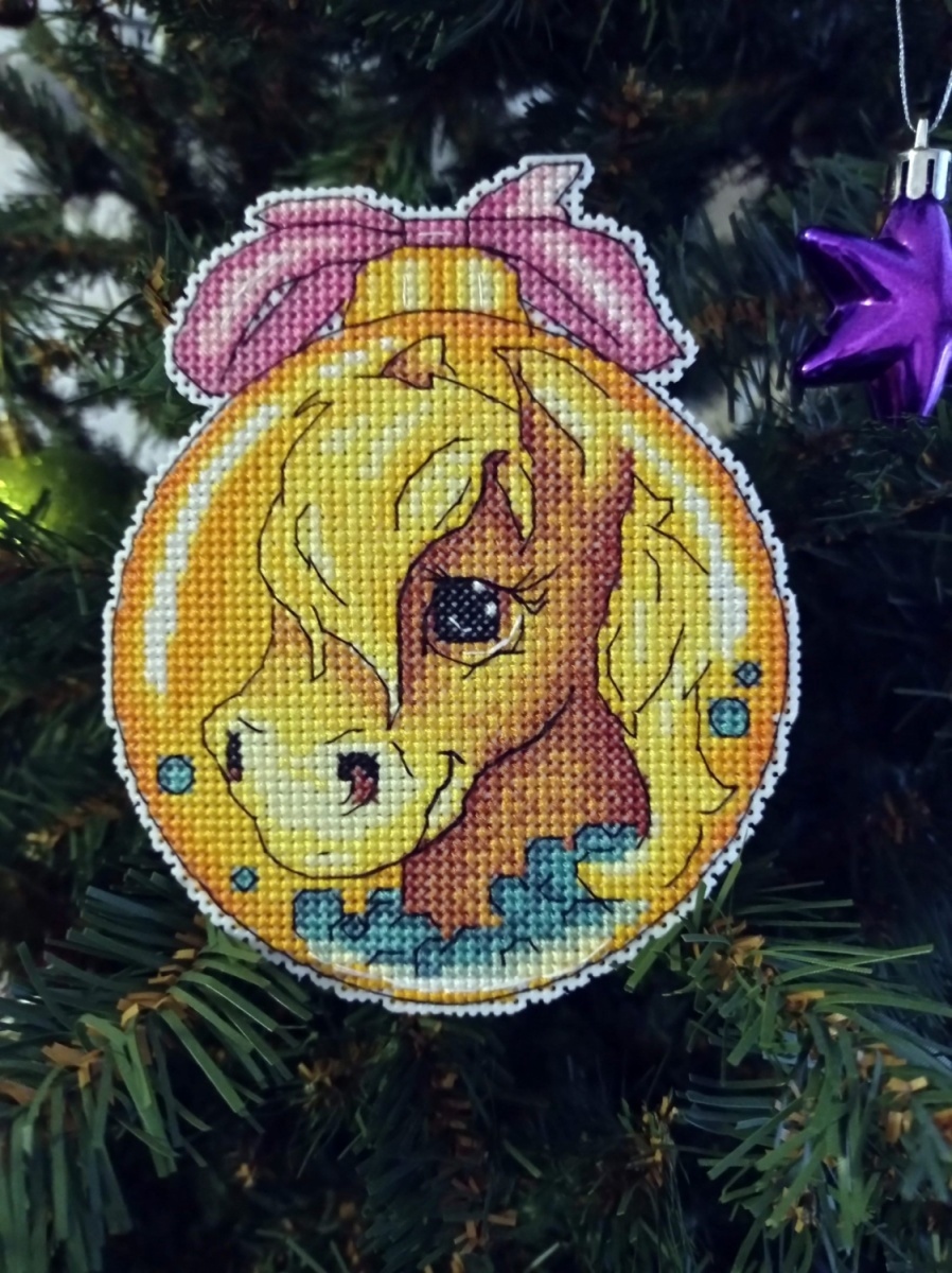 Christmas Horse Cross Stitch Chart фото 2