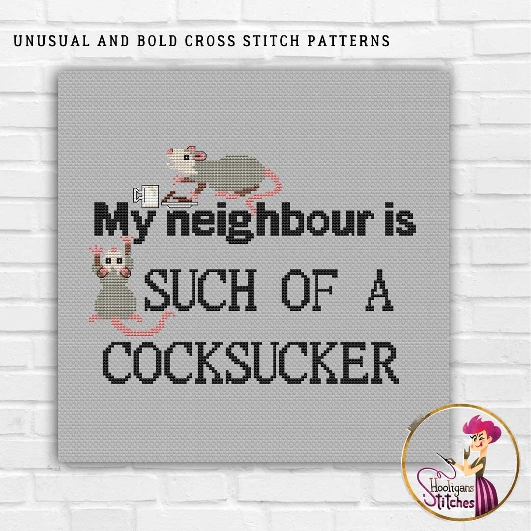 My Neighbour Cross Stitch Pattern фото 4