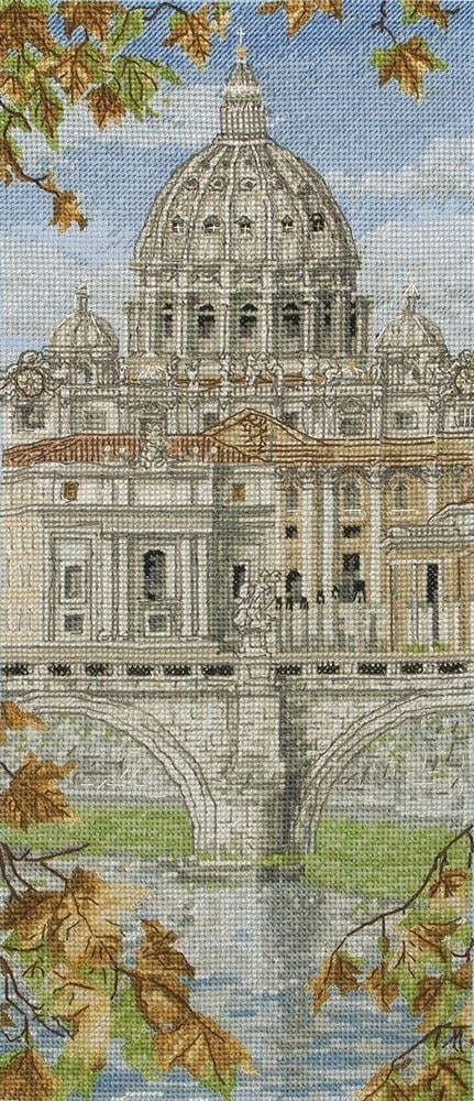 St Peters Basilica Cross Stitch Kit фото 1