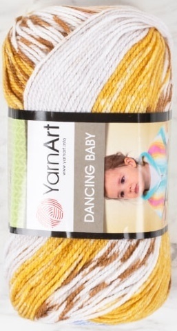 YarnArt Dancing Baby, 100% Premium Acrylic, 5 Skein Value Pack, 500g фото 17