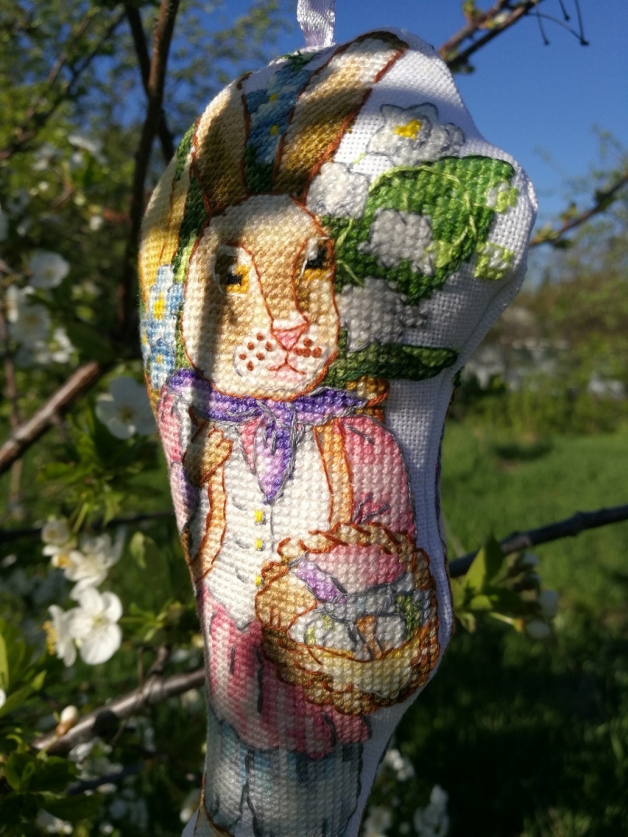 An Easter Bunny Cross Stitch Pattern фото 7