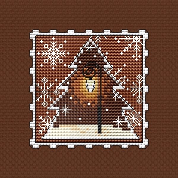 Gingerbread Lantern Cross Stitch Pattern фото 4