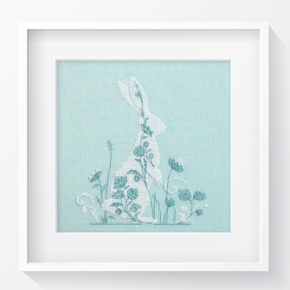 A White Rabbit Cross Stitch Pattern фото 2
