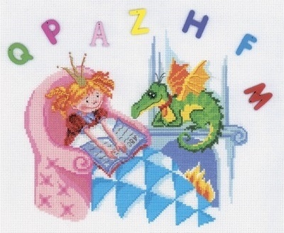 Naughty Princess Cross Stitch Kit фото 1