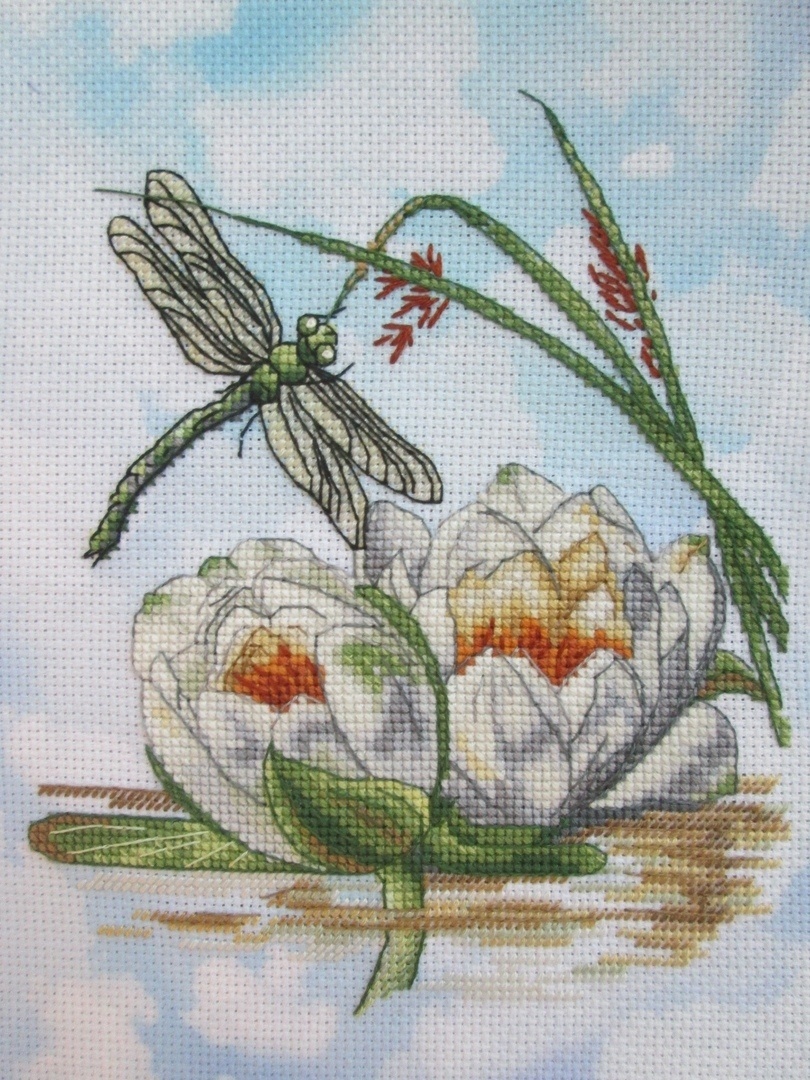 Water Lilies Cross Stitch Chart фото 2