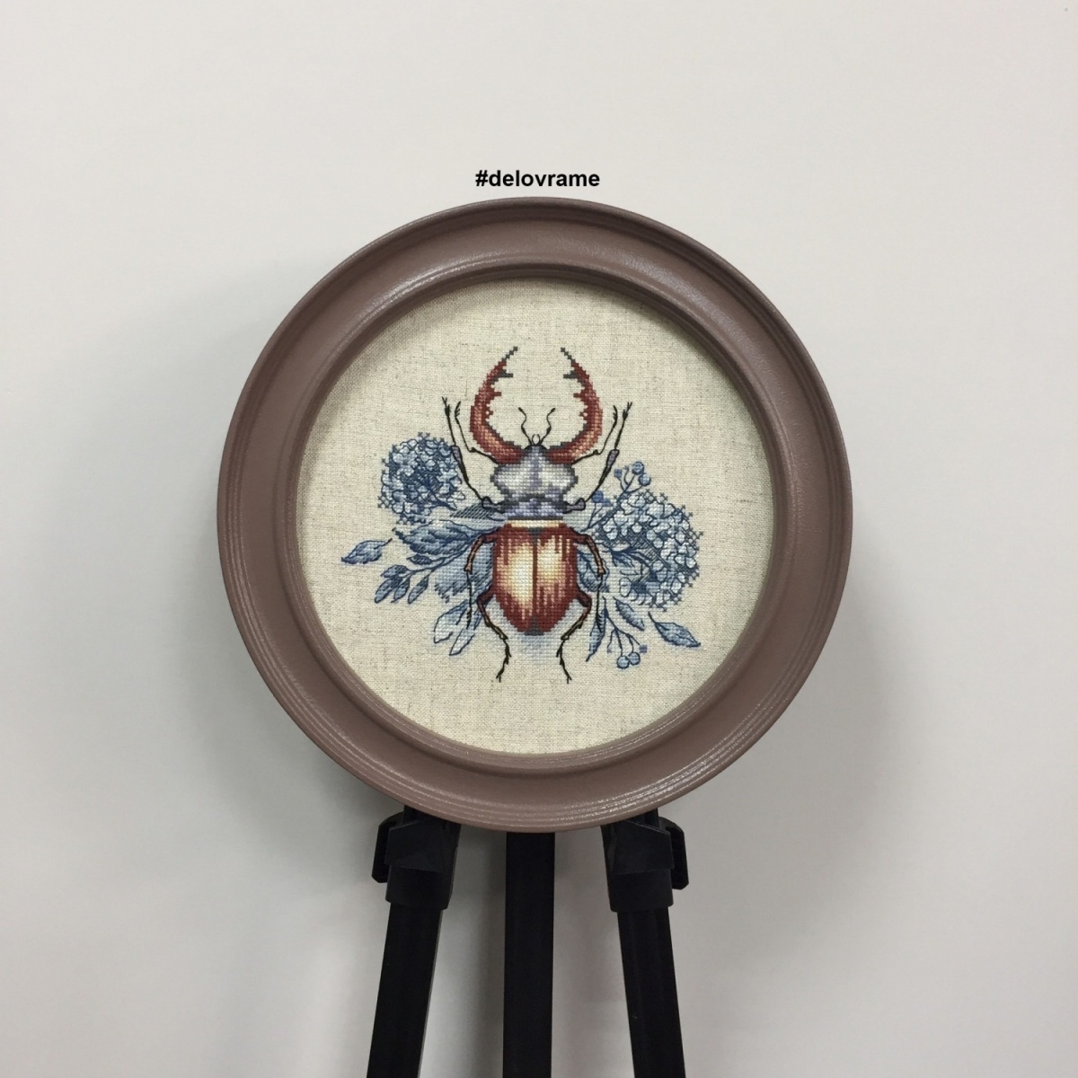 Beetle Cross Stitch Pattern фото 2