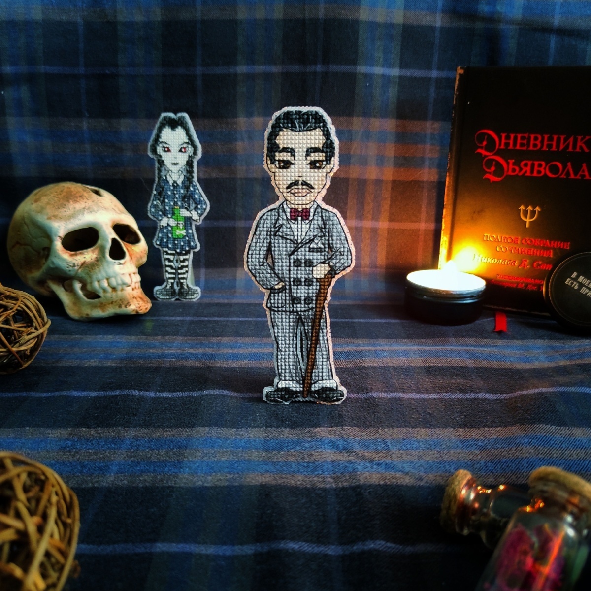 The Addams Family. Gomez Cross Stitch Pattern фото 7