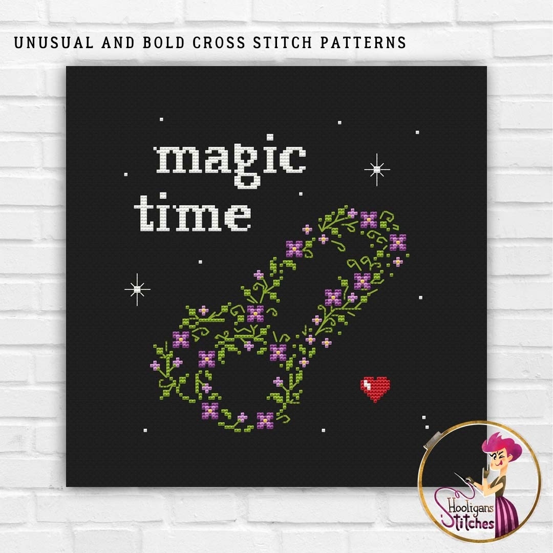 A Magic Time Cross Stitch Pattern фото 5