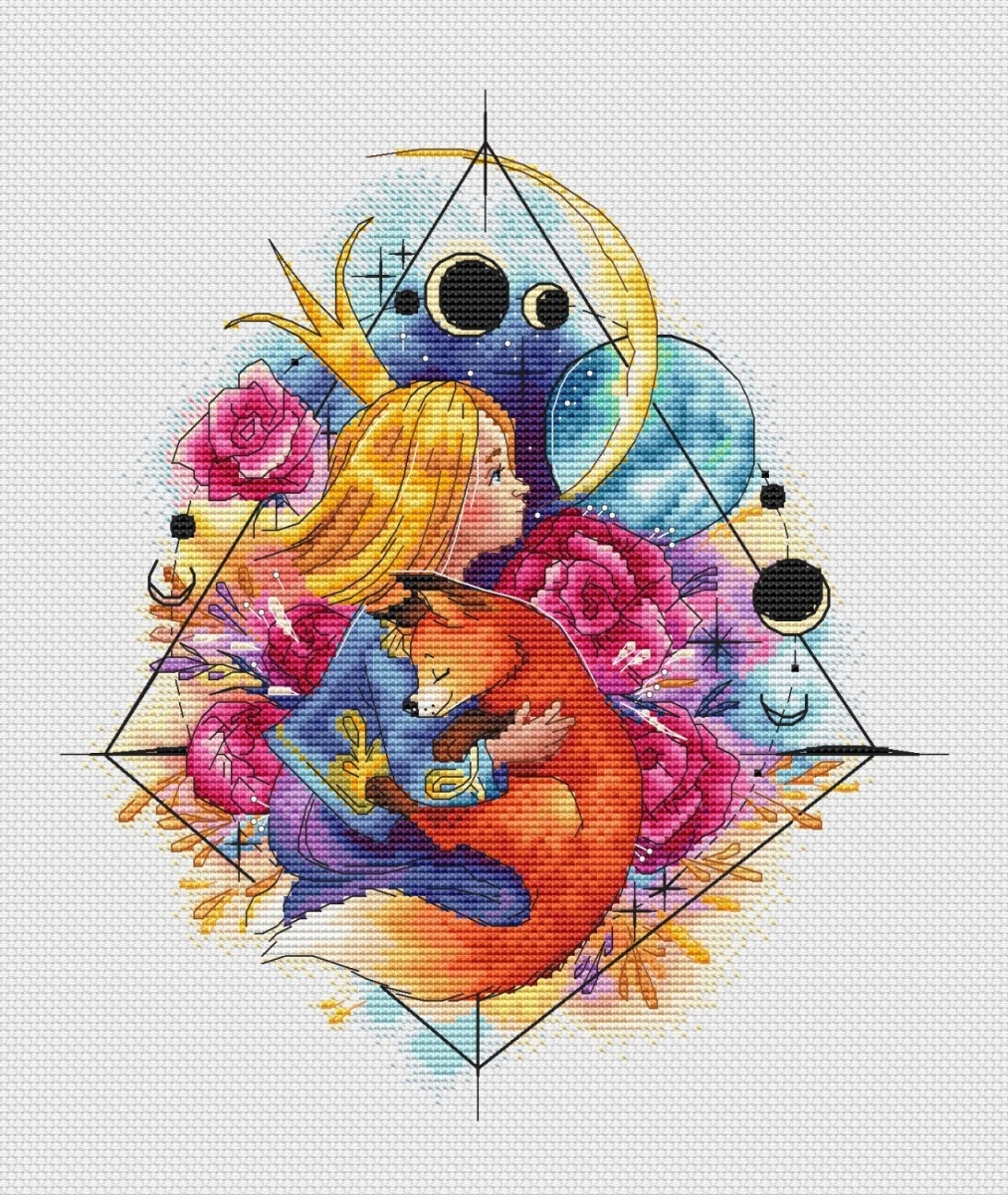 The Little Prince Cross Stitch Pattern фото 1