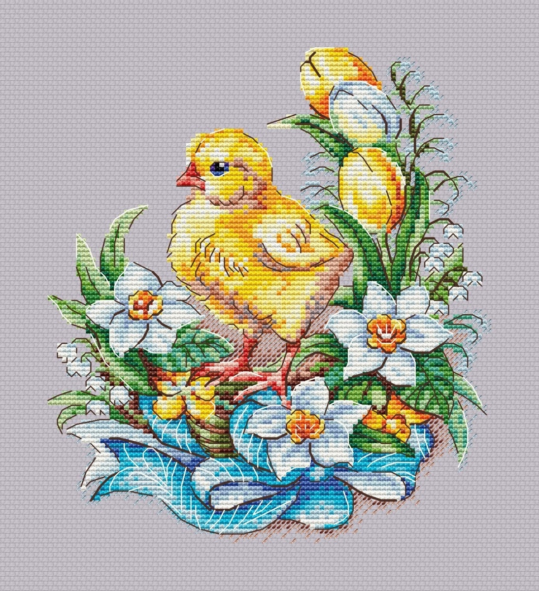 Easter Sampler. Chicken Cross Stitch Pattern фото 3