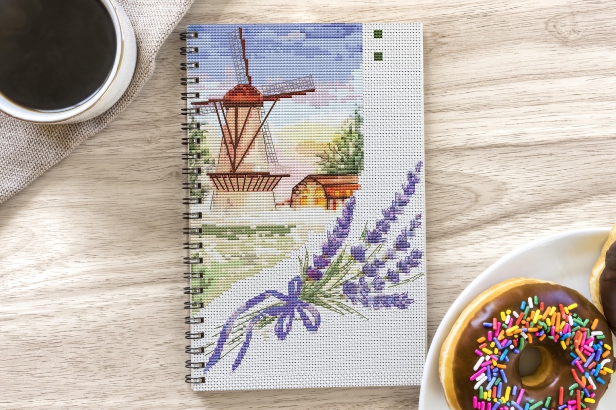 Lavender Mill Cross Stitch Pattern фото 3