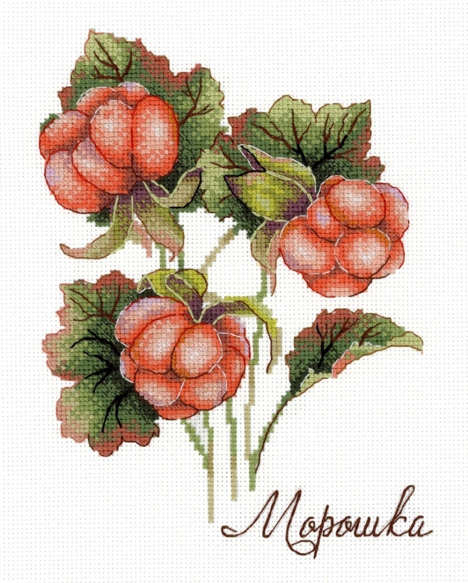 Gifts of Nature. Cloudberry Cross Stitch Kit фото 1